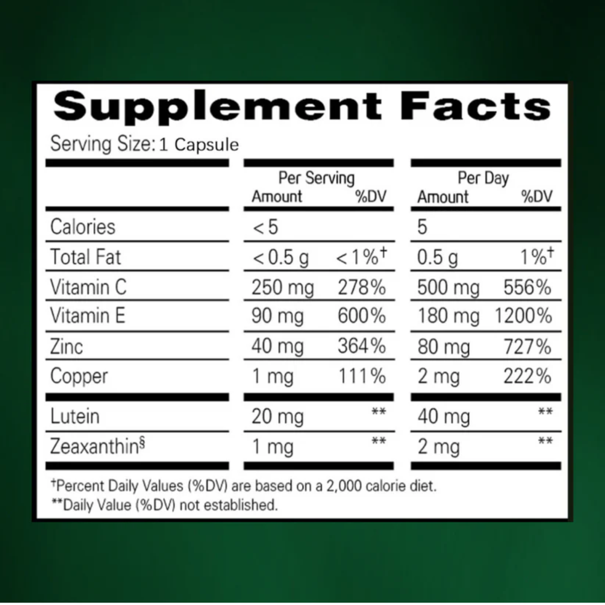 ClearVision AREDS+ Shield - 7-in-1 Geavanceerde Oogformule