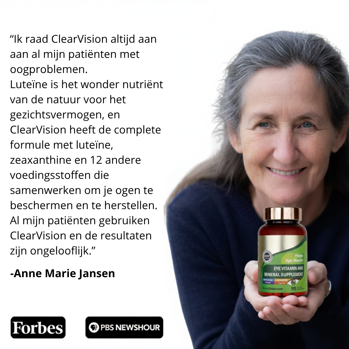 ClearVision AREDS+ Shield - 7-in-1 Geavanceerde Oogformule