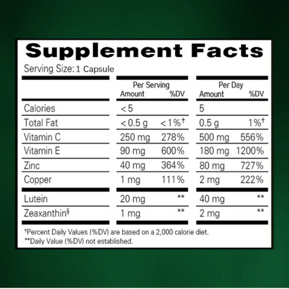 ClearVision AREDS+ Shield - 7-in-1 Geavanceerde Oogformule